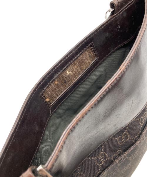 GUCCI（グッチ）GUCCI (グッチ) ショルダーバッグ ブラウンの古着・服飾アイテム