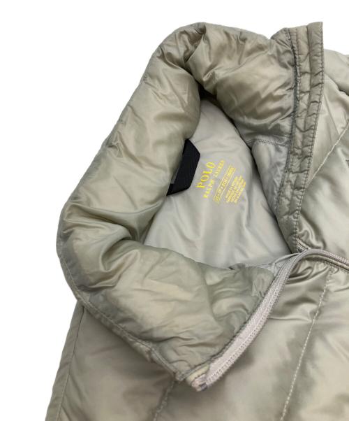 POLO RALPH LAUREN（ポロ・ラルフローレン）POLO RALPH LAUREN (ポロ・ラルフローレン) ダウンジャケット 黄緑 サイズ:SIZE XSの古着・服飾アイテム