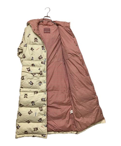 Hysteric Glamour（ヒステリックグラマー）Hysteric Glamour (ヒステリックグラマー) ダウンコート ベージュ サイズ:Freeの古着・服飾アイテム