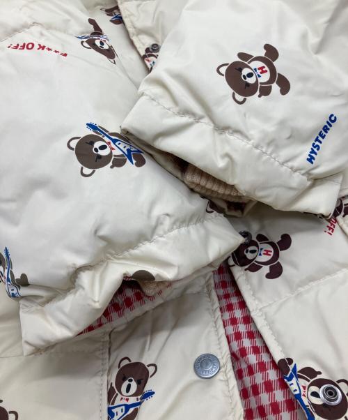 Hysteric Glamour（ヒステリックグラマー）Hysteric Glamour (ヒステリックグラマー) ダウンコート ベージュ サイズ:Freeの古着・服飾アイテム