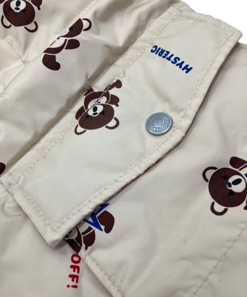 Hysteric Glamour（ヒステリックグラマー）Hysteric Glamour (ヒステリックグラマー) ダウンコート ベージュ サイズ:Freeの古着・服飾アイテム