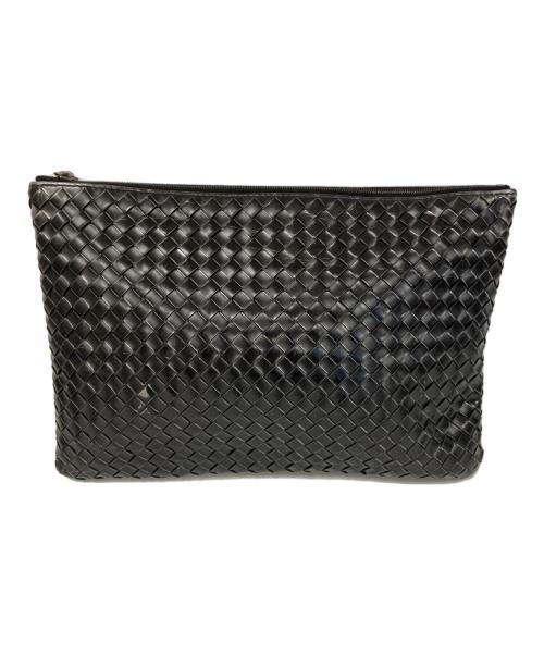 BOTTEGA VENETA（ボッテガベネタ）BOTTEGA VENETA (ボッテガベネタ) イントレチャート ブラックの古着・服飾アイテム