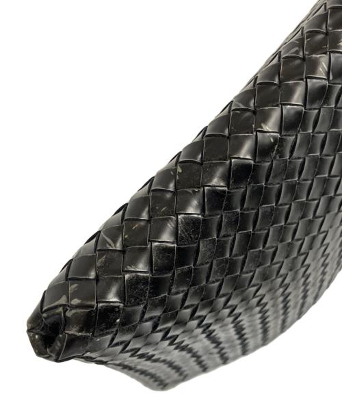 BOTTEGA VENETA（ボッテガベネタ）BOTTEGA VENETA (ボッテガベネタ) イントレチャート ブラックの古着・服飾アイテム