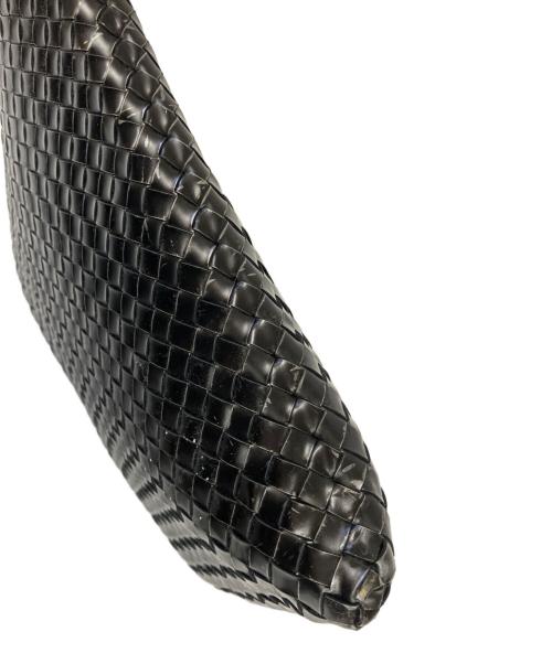 BOTTEGA VENETA（ボッテガベネタ）BOTTEGA VENETA (ボッテガベネタ) イントレチャート ブラックの古着・服飾アイテム