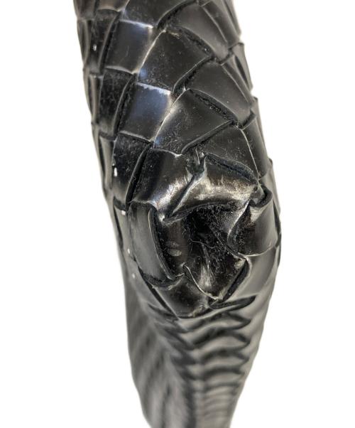 BOTTEGA VENETA（ボッテガベネタ）BOTTEGA VENETA (ボッテガベネタ) イントレチャート ブラックの古着・服飾アイテム