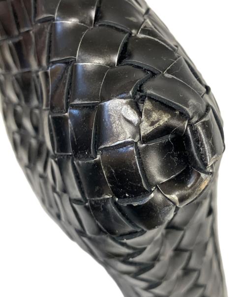 BOTTEGA VENETA（ボッテガベネタ）BOTTEGA VENETA (ボッテガベネタ) イントレチャート ブラックの古着・服飾アイテム