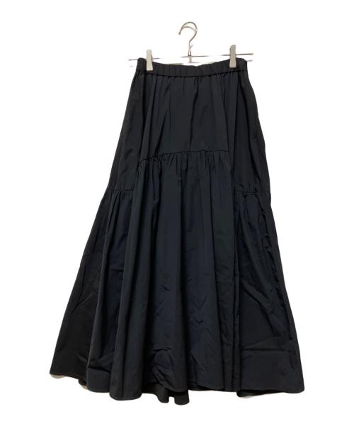 emmi atelier（エミアトリエ）emmi atelier (エミアトリエ) ティアードスカート ブラック サイズ:1の古着・服飾アイテム