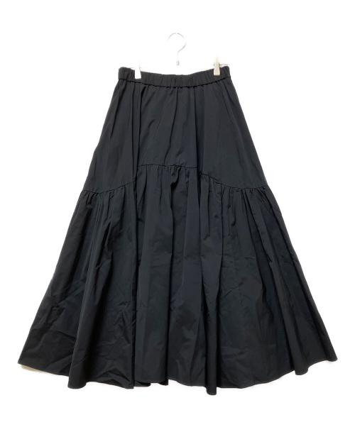 emmi atelier（エミアトリエ）emmi atelier (エミアトリエ) ティアードスカート ブラック サイズ:1の古着・服飾アイテム