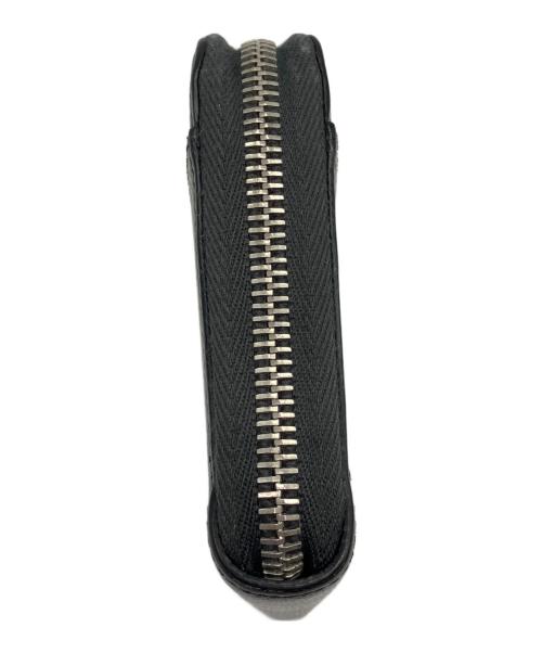 GLOBE-TROTTER（グローブトロッター）GLOBE-TROTTER (グローブトロッター) ラウンドファスナー財布 グレーの古着・服飾アイテム