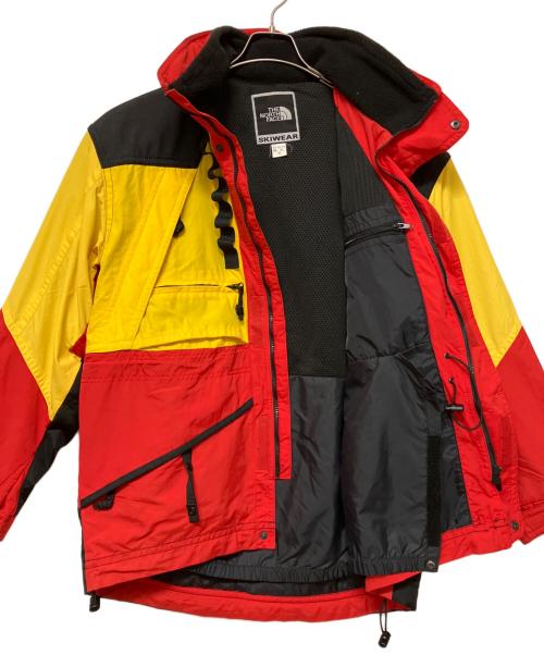 THE NORTH FACE（ザ ノース フェイス）THE NORTH FACE (ザ ノース フェイス) ウインタージャケット イエロー×レッド サイズ:SIZE Mの古着・服飾アイテム