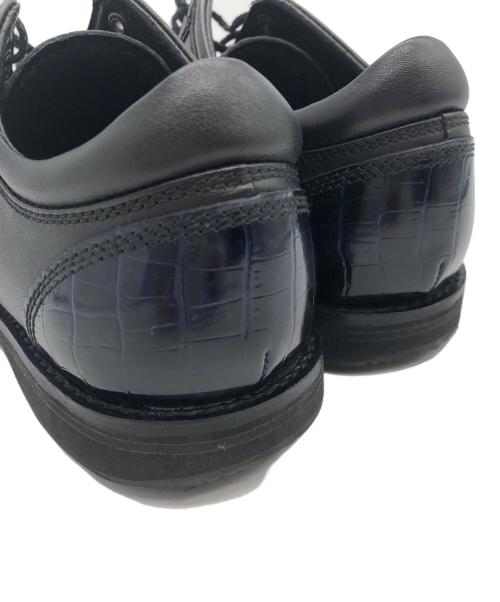 REGAL STANDARDS（リーガルスタンダーズ）REGAL STANDARDS (リーガルスタンダーズ) レザースニーカー ブラック サイズ:27の古着・服飾アイテム