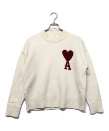 AMI Alexandre Mattiussi（アミアレクサンドルマテュッシ）の古着「厚手ニット」｜ホワイト