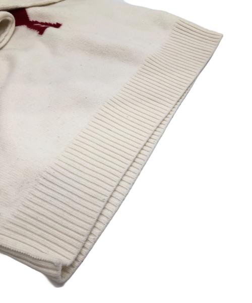 AMI Alexandre Mattiussi（アミアレクサンドルマテュッシ）AMI Alexandre Mattiussi (アミアレクサンドルマテュッシ) 厚手ニット ホワイト サイズ:不明の古着・服飾アイテム