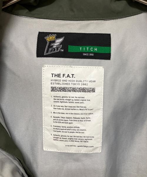 FAT（エフエーティー）FAT (エフエーティー) マウンテンパーカー グリーン サイズ:不明の古着・服飾アイテム