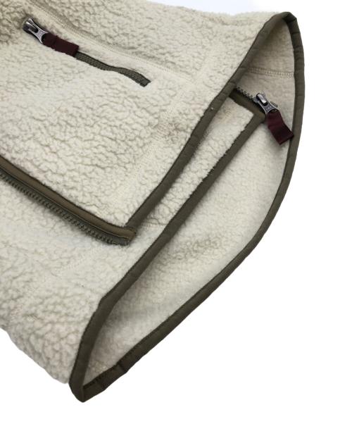 Patagonia（パタゴニア）Patagonia (パタゴニア) レトロパイルフーディ　ボアジャケット ホワイト サイズ:SIZE Sの古着・服飾アイテム