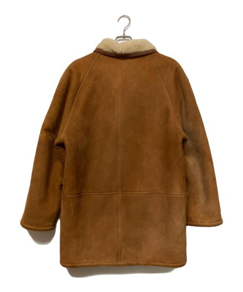 BALLY（バリー）BALLY (バリー) ムートンコート ブラウン サイズ:SIZE 38の古着・服飾アイテム