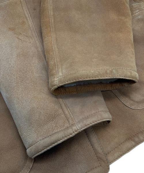 BALLY（バリー）BALLY (バリー) ムートンコート ブラウン サイズ:SIZE 38の古着・服飾アイテム