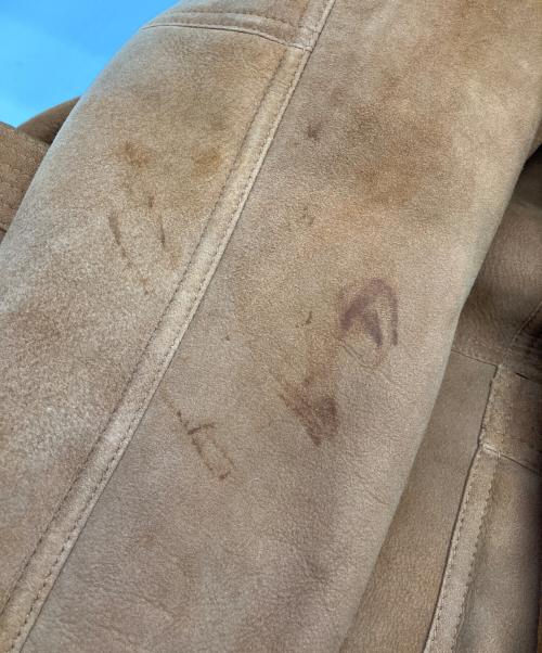 BALLY（バリー）BALLY (バリー) ムートンコート ブラウン サイズ:SIZE 38の古着・服飾アイテム