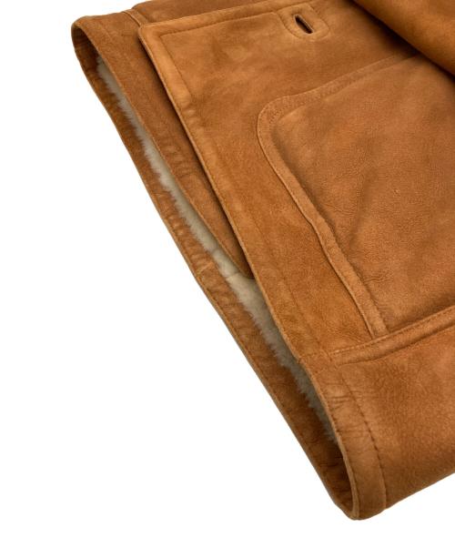 BALLY（バリー）BALLY (バリー) ムートンコート ブラウン サイズ:SIZE 38の古着・服飾アイテム