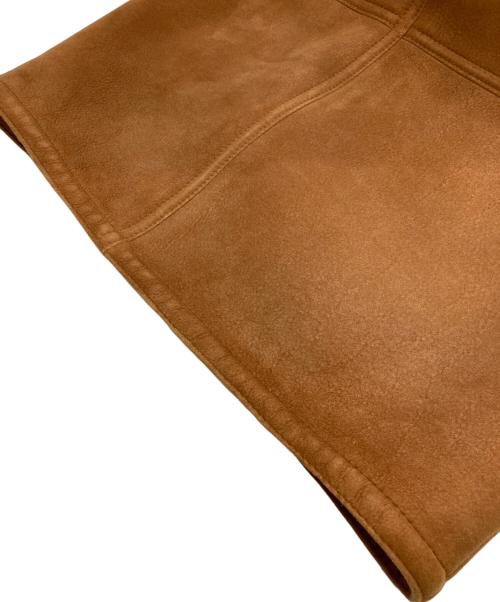 BALLY（バリー）BALLY (バリー) ムートンコート ブラウン サイズ:SIZE 38の古着・服飾アイテム