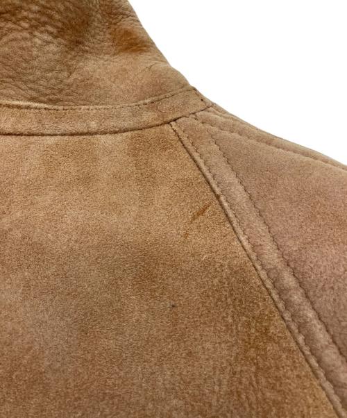 BALLY（バリー）BALLY (バリー) ムートンコート ブラウン サイズ:SIZE 38の古着・服飾アイテム