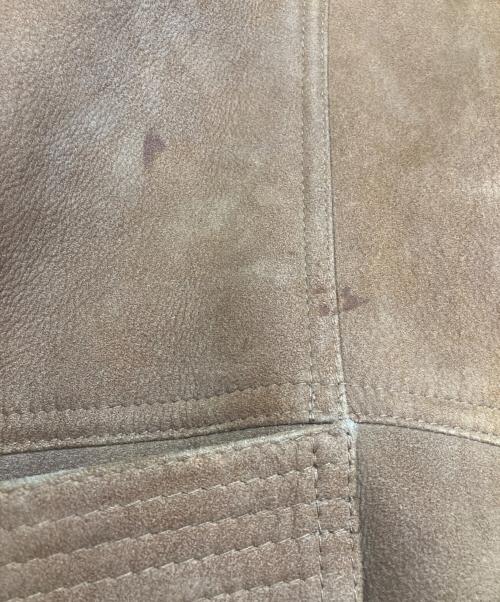 BALLY（バリー）BALLY (バリー) ムートンコート ブラウン サイズ:SIZE 38の古着・服飾アイテム