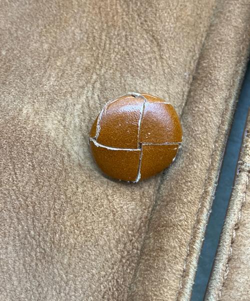 BALLY（バリー）BALLY (バリー) ムートンコート ブラウン サイズ:SIZE 38の古着・服飾アイテム