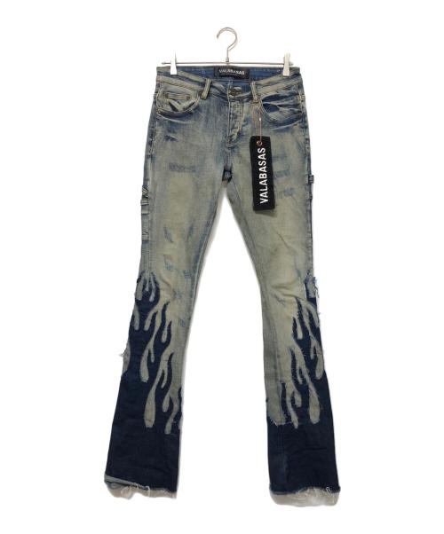VALABASAS（バラバサス）VALABASAS (バラバサス) デニムパンツ ブルー サイズ:29の古着・服飾アイテム