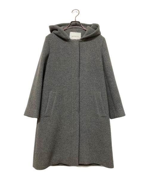 ANAYI（アナイ）ANAYI (アナイ) コート ブラック サイズ:38の古着・服飾アイテム
