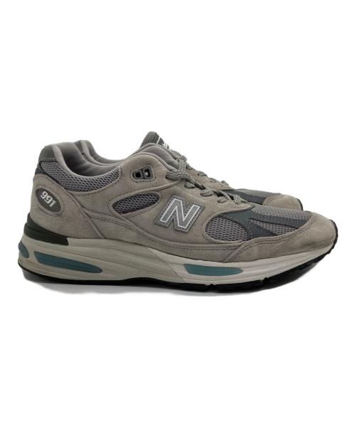 NEW BALANCE（ニューバランス）NEW BALANCE (ニューバランス) 991v2ローカットスニーカー グレー サイズ:25の古着・服飾アイテム