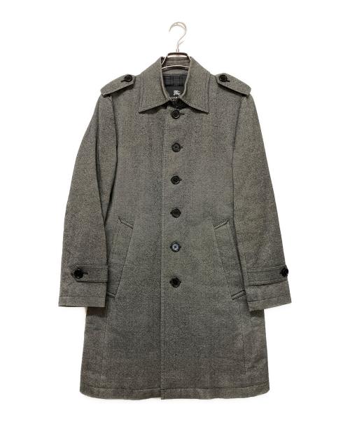 BURBERRY BLACK LABEL（バーバリーブラックレーベル）BURBERRY BLACK LABEL (バーバリーブラックレーベル) ステンカラーコート グレー サイズ:SIZE Sの古着・服飾アイテム