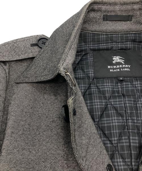 BURBERRY BLACK LABEL（バーバリーブラックレーベル）BURBERRY BLACK LABEL (バーバリーブラックレーベル) ステンカラーコート グレー サイズ:SIZE Sの古着・服飾アイテム