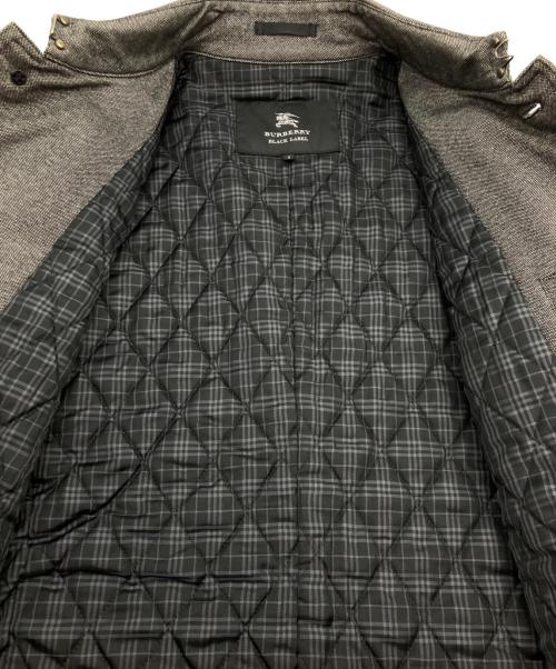 BURBERRY BLACK LABEL（バーバリーブラックレーベル）BURBERRY BLACK LABEL (バーバリーブラックレーベル) ステンカラーコート グレー サイズ:SIZE Sの古着・服飾アイテム