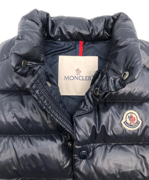 MONCLER（モンクレール）MONCLER (モンクレール) BERNARD GILET　ダウンベスト ネイビー サイズ:100cmの古着・服飾アイテム