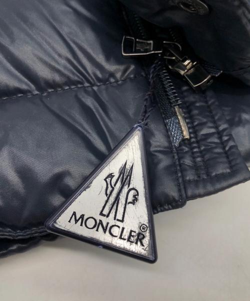 MONCLER（モンクレール）MONCLER (モンクレール) BERNARD GILET　ダウンベスト ネイビー サイズ:100cmの古着・服飾アイテム