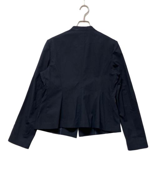 theory（セオリー）theory (セオリー) ノーカラージャケット ネイビー サイズ:12の古着・服飾アイテム