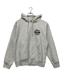 stussy（ステューシー）の古着「プルオーバーパーカー」｜グレー
