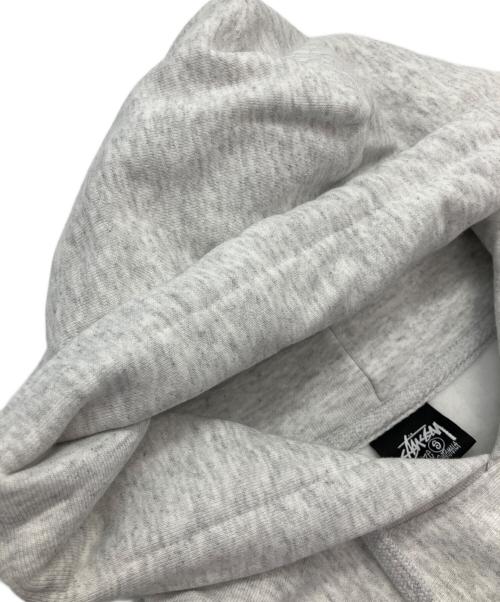 stussy（ステューシー）stussy (ステューシー) プルオーバーパーカー グレー サイズ:SIZE Sの古着・服飾アイテム