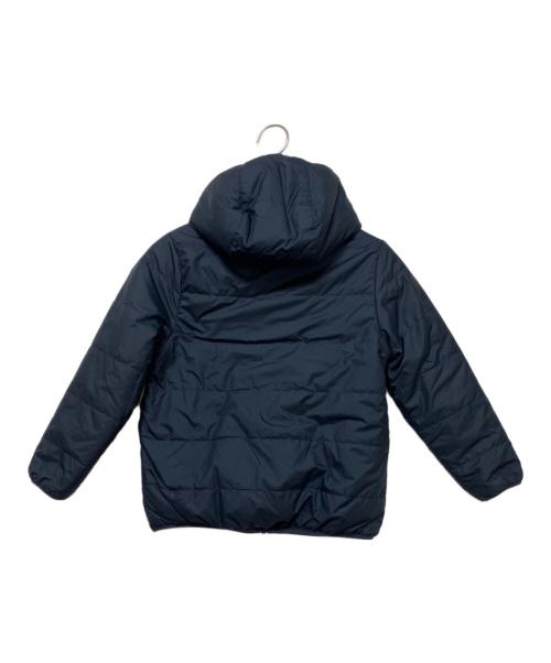 Patagonia（パタゴニア）Patagonia (パタゴニア) キッズ・リバーシブル・レディ・フレディ・フーディ ネイビー×ベージュ サイズ:XSの古着・服飾アイテム