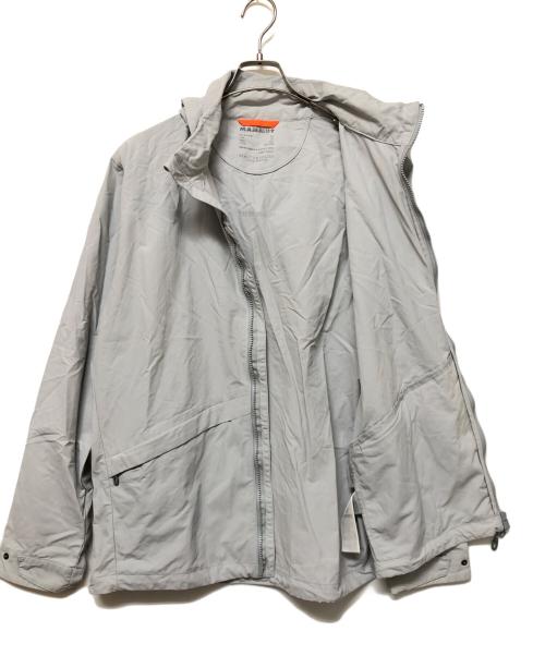 MAMMUT（マムート）MAMMUT (マムート) BEAUTY&YOUTH (ビューティーアンドユース) ナイロンジャケット グレー サイズ:SIZE XLの古着・服飾アイテム