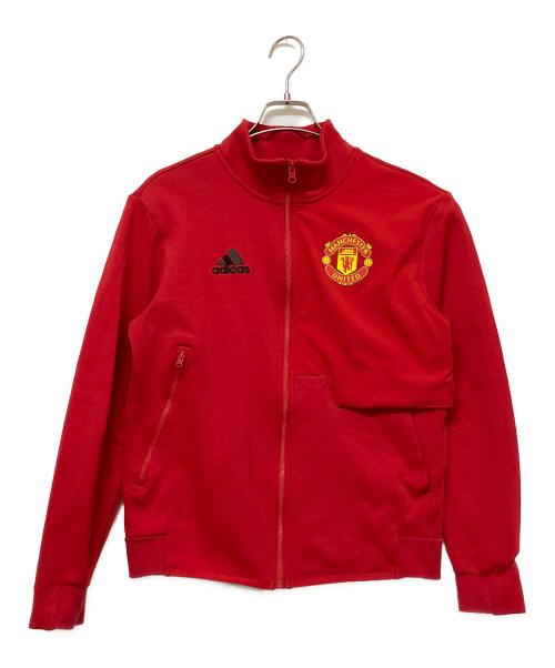 adidas（アディダス）adidas (アディダス) マンチェスターユナイテッドアンセムジャケット レッド サイズ:SIZE Mの古着・服飾アイテム
