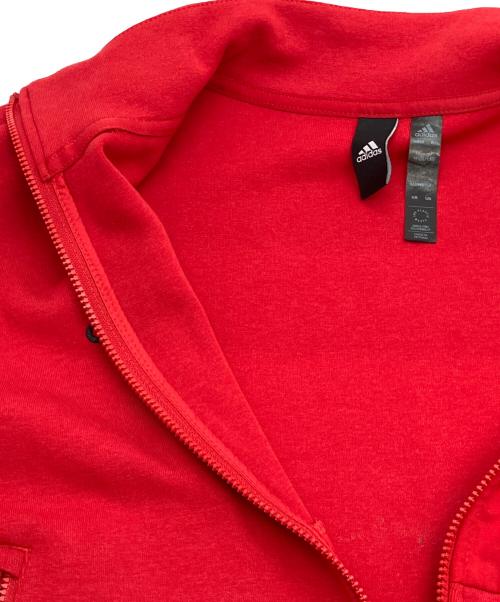 adidas（アディダス）adidas (アディダス) マンチェスターユナイテッドアンセムジャケット レッド サイズ:SIZE Mの古着・服飾アイテム