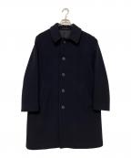 TOMORROW LANDトゥモローランド）の古着「ステンカラーコート」｜ネイビー