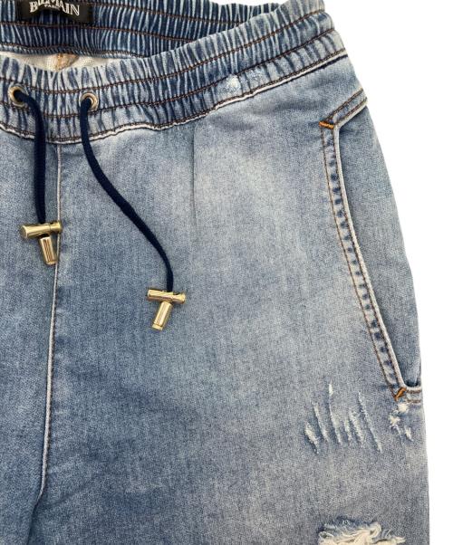 BALMAIN（バルマン）BALMAIN (バルマン) イージーパンツ インディゴ サイズ:XSの古着・服飾アイテム