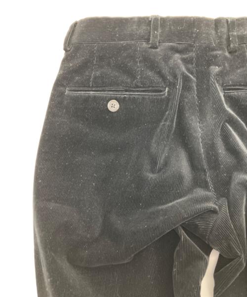 DRIES VAN NOTEN（ドリスヴァンノッテン）DRIES VAN NOTEN (ドリスヴァンノッテン) コーデュロイパンツ ブラック サイズ:44の古着・服飾アイテム