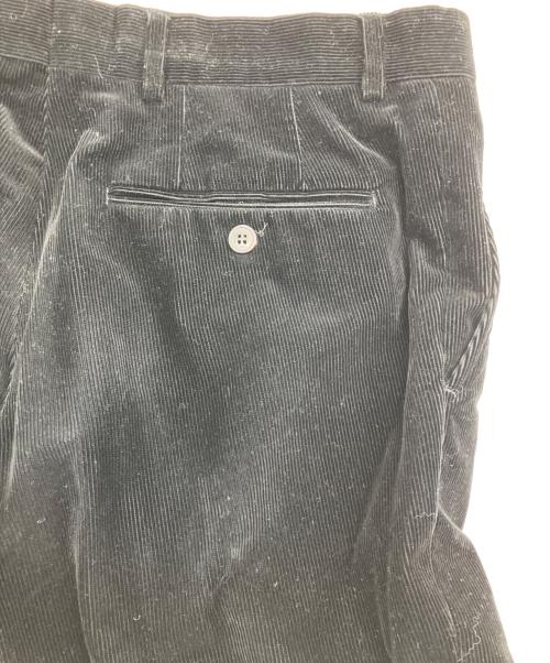 DRIES VAN NOTEN（ドリスヴァンノッテン）DRIES VAN NOTEN (ドリスヴァンノッテン) コーデュロイパンツ ブラック サイズ:44の古着・服飾アイテム
