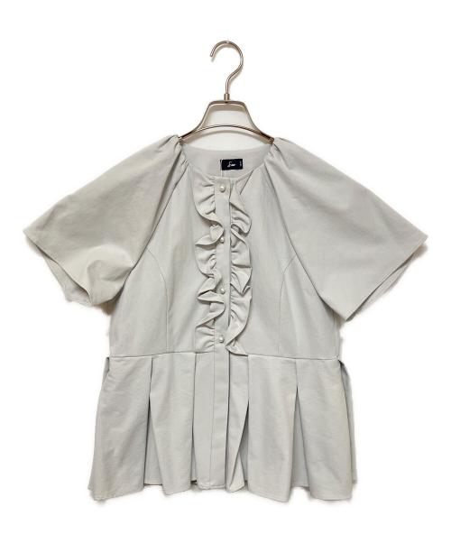 Sono（ソーノ）Sono (ソーノ) 半袖ブラウス グレー サイズ:SIZE 1 未使用品の古着・服飾アイテム