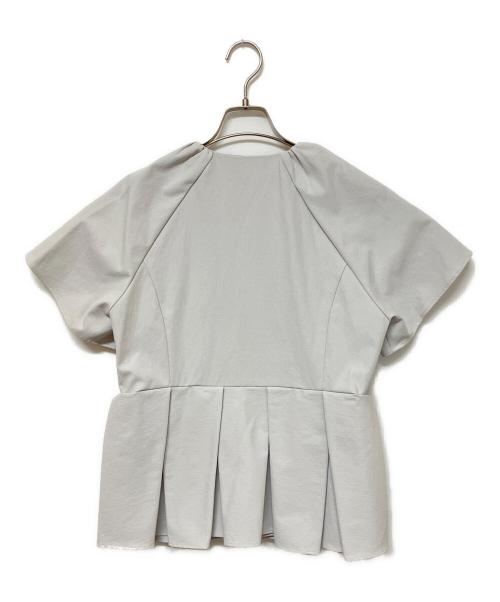 Sono（ソーノ）Sono (ソーノ) 半袖ブラウス グレー サイズ:SIZE 1 未使用品の古着・服飾アイテム