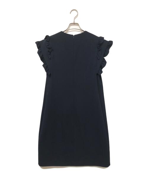 victoriavictoriabeckham（ヴィクトリアベッカム）victoriavictoriabeckham (ヴィクトリアベッカム) ノースリーブワンピース ネイビー サイズ:SIZE 40の古着・服飾アイテム