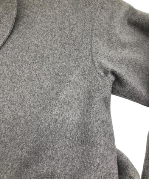 INDIVI（インディヴィ）INDIVI (インディヴィ) ハミルトンウールリバーテーラーコート グレー サイズ:13号の古着・服飾アイテム